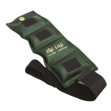 The Cuff 1.5 lbs Deluxe Ankle & Wrist Weight, Olive TH128888
